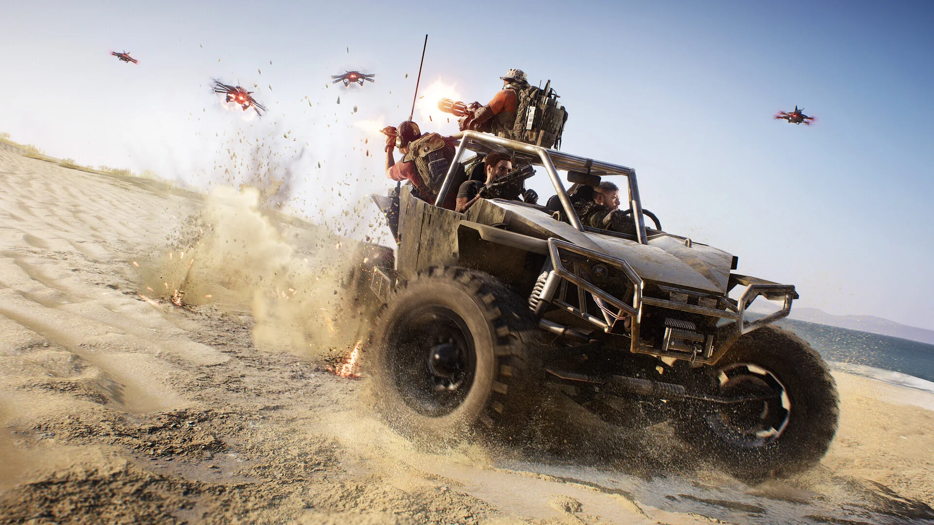 Ghost Recon Breakpoint environment production visual