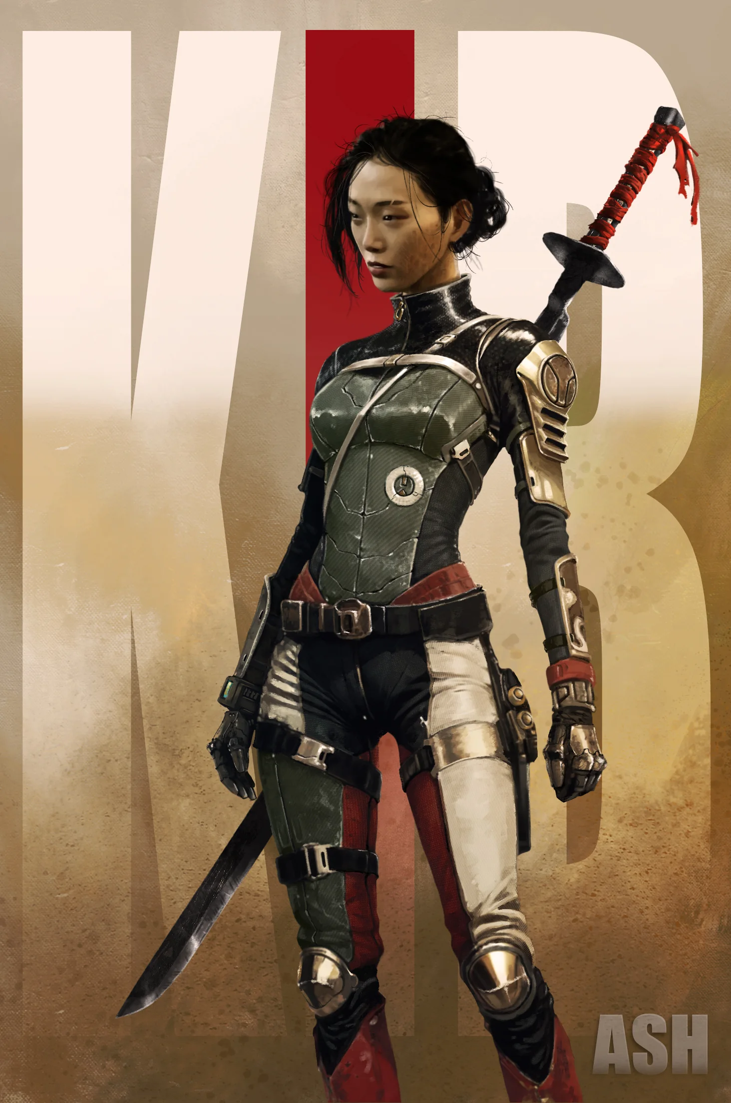 THE KIB character visual development