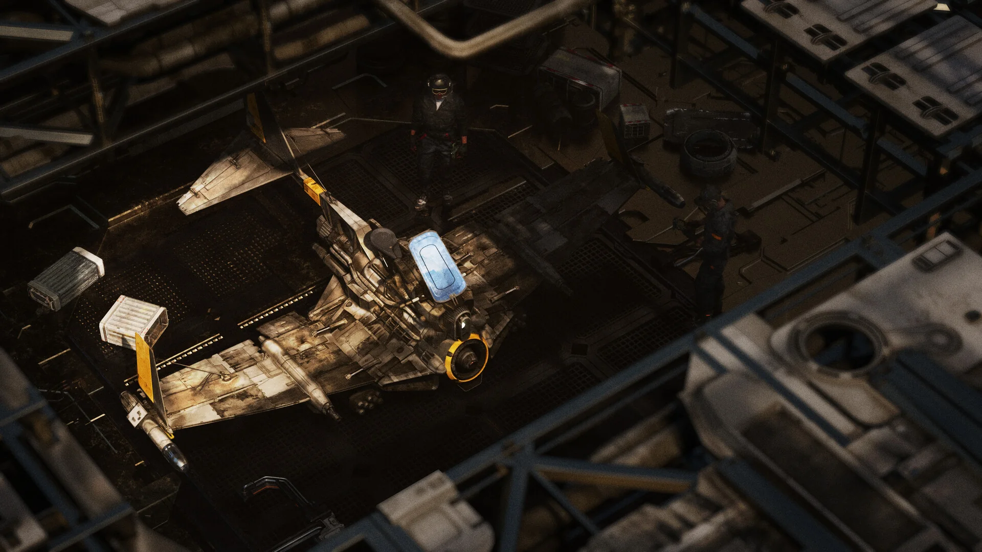 THE KIB vehicle garage visual development