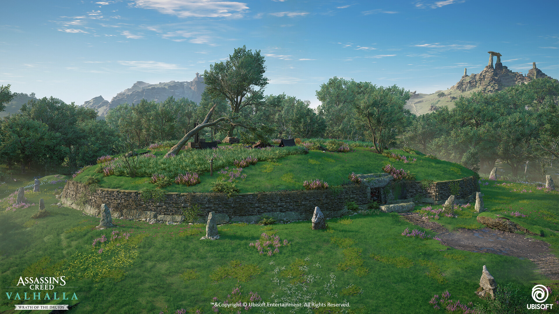Boyne Tombs environment from Wrath of the Druids